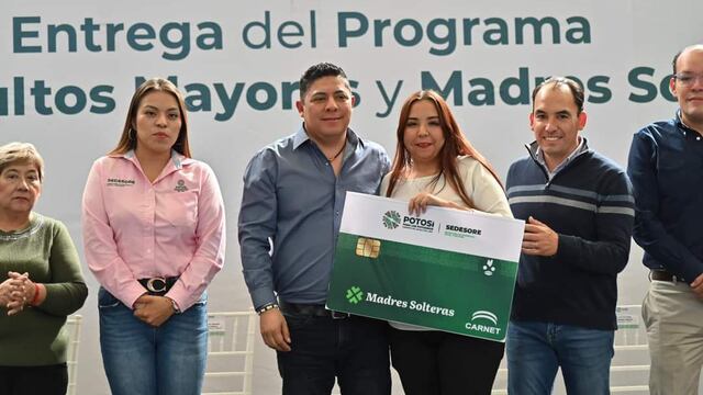 El gobernador de San Luis Potosí, Ricardo Gallardo Cardona, impulsa programa de pensiones económicas para personas adultas mayores y madres solteras.
