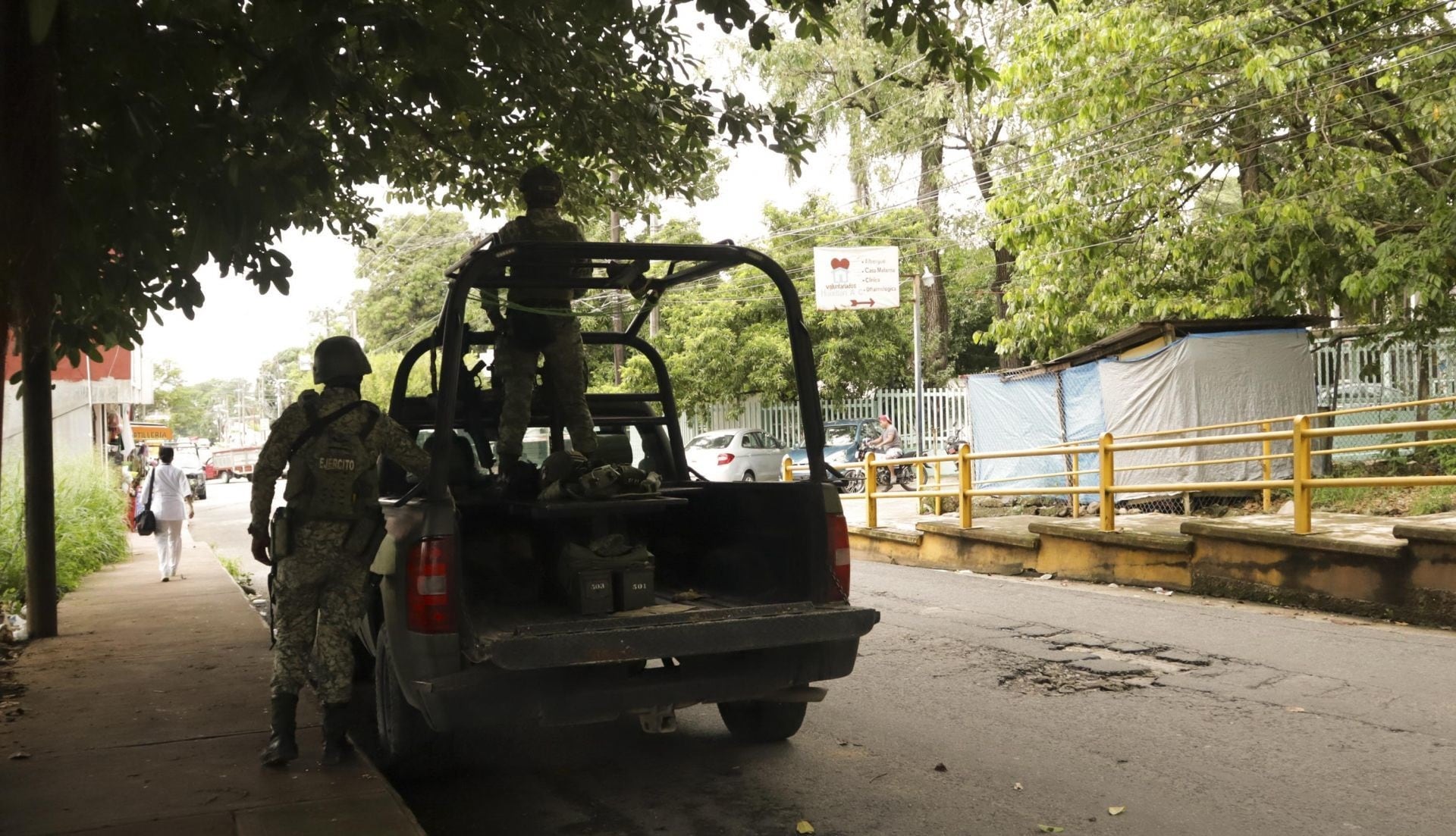 Militares en Chiapas