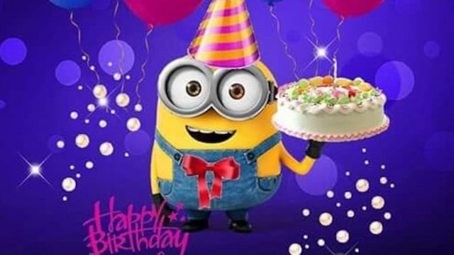 Tarjetas de Mi Villano Favorito 4 de cumpleaños