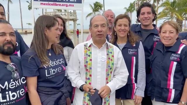 Felipe Calderón.