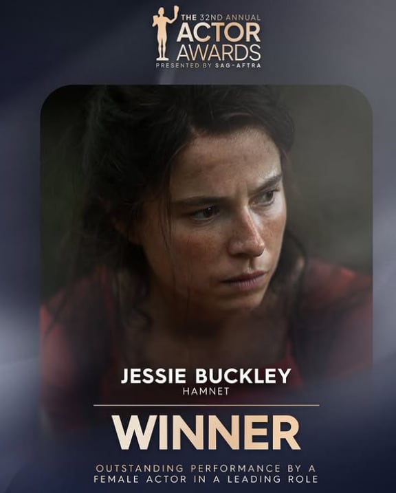 Jessie Buckley gana a Mejor Actriz protagónica