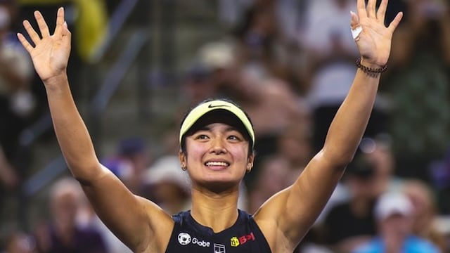 Alex Eala, tenista filipina