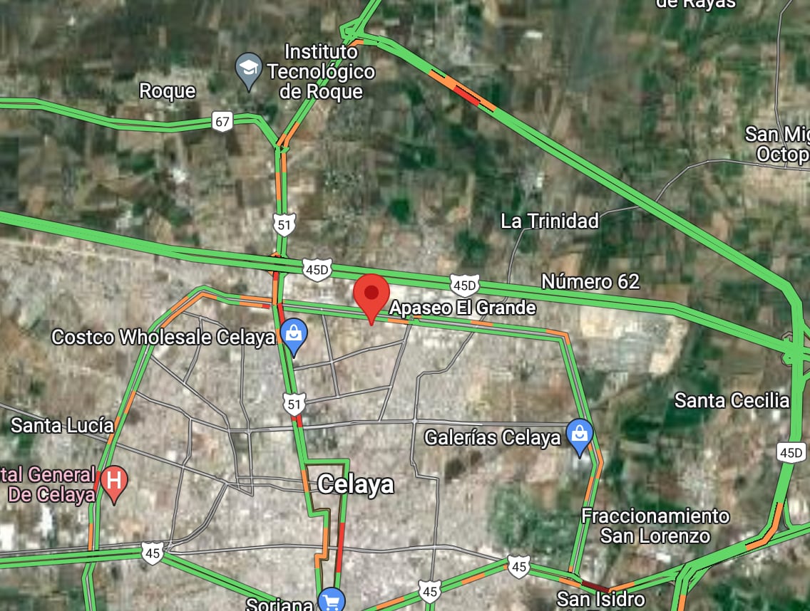 Bronco fue atracado en Celaya-Apaseo