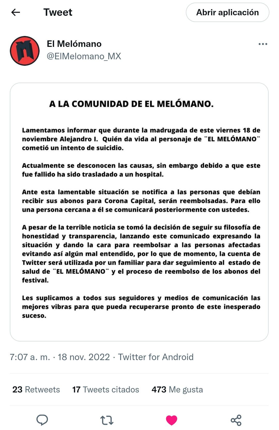 Acusan a El Melómano por otro fraude de la venta de boletos de conciertos en México
