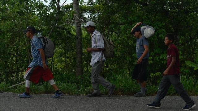 Migrantes en Chiapas