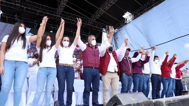 Fernando Vilchis cierra campaña en Ecatepec
