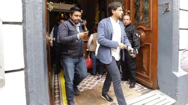 José Juan Espinosa Torres, expresidente de la Mesa Directiva del Trabajo, tras presentar su renuncia