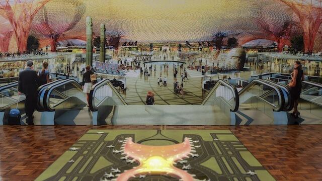 El nuevo aeropuerto contará con un solo edificio, 6 pistas, zona comercial y sustentabilidad. Foto/Cuartoscuro