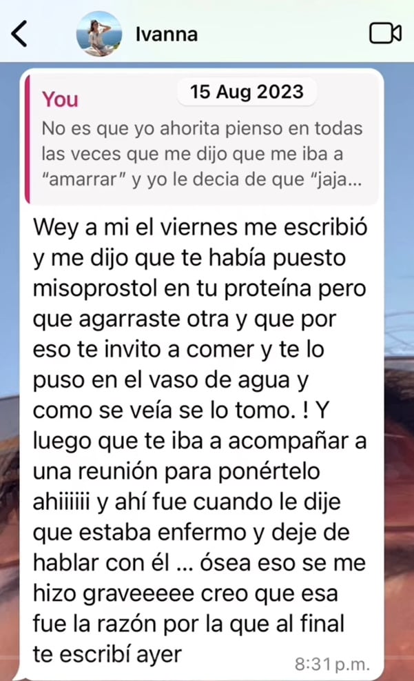 Armando Mansilla Alba, médico del Hospital Español que quería provocar un aborto a su novia