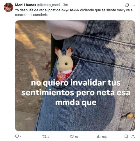 Memes por el concierto cancelado de Zayn Malik en CDMX