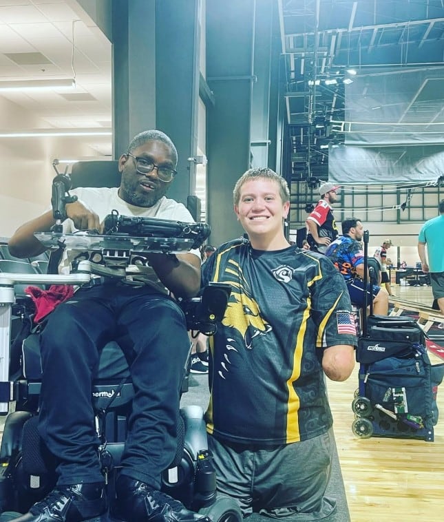 Dayton Webber, jugador profesional de cornhole