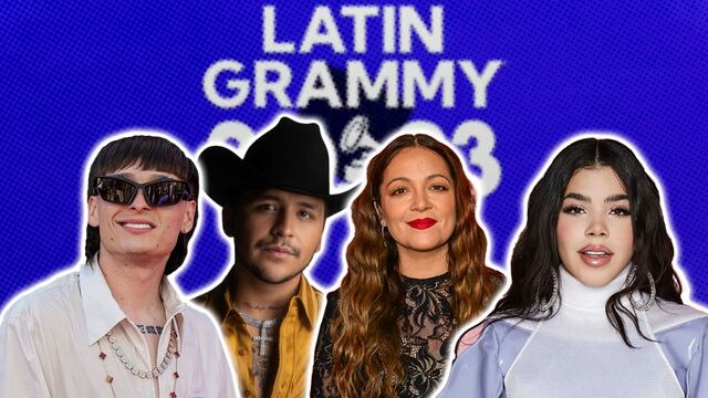 Mexicanos nominados a Premios Latin Grammy 2023