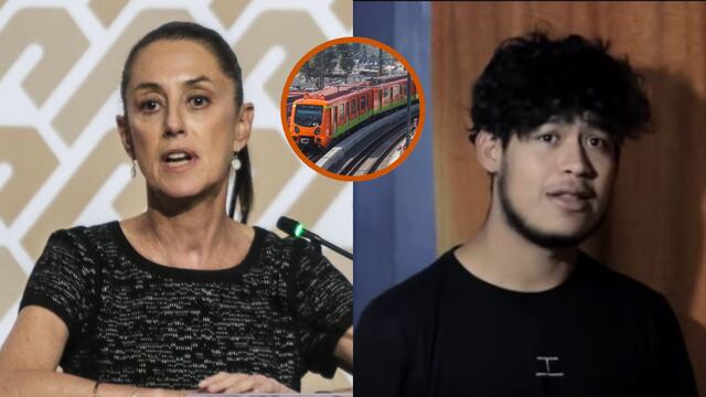 Claudia Sheinbaum busca a Selerdios, youtuber que surfea en el Metro