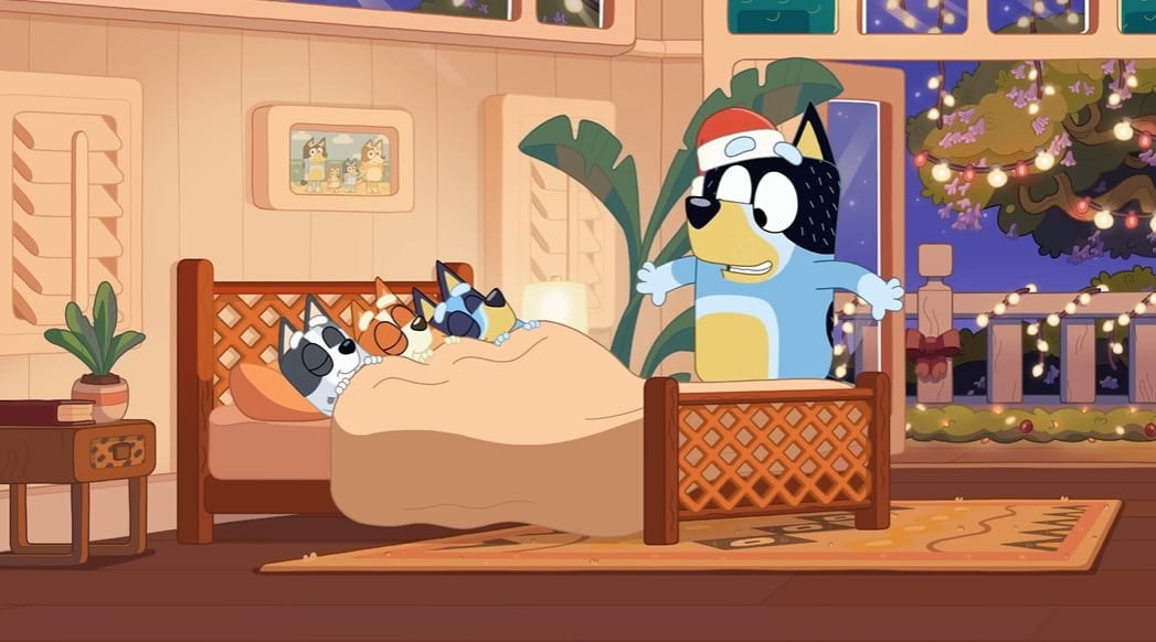 La travesura navideña de Bluey