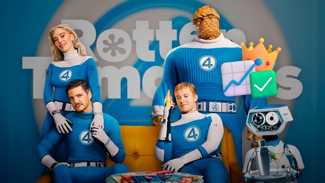 El increíble debut de Los 4 fantásticos: Primeros pasos que reveló Rotten Tomatoes