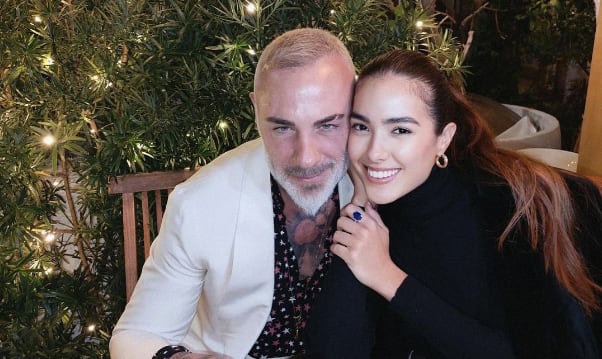 Gianluca Vacchi y Sharon Fonseca