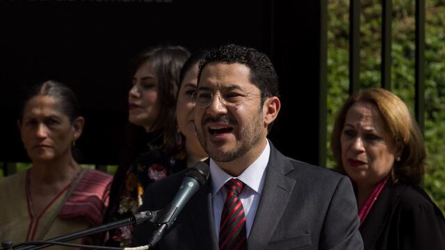 Martí Batres, senador de Morena.