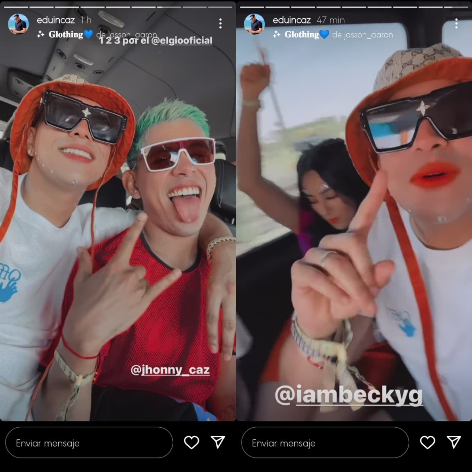 Eduin Caz va al Coachella 2022 a Banda Ms y Natanael Cano.