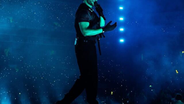 The Weeknd en concierto
