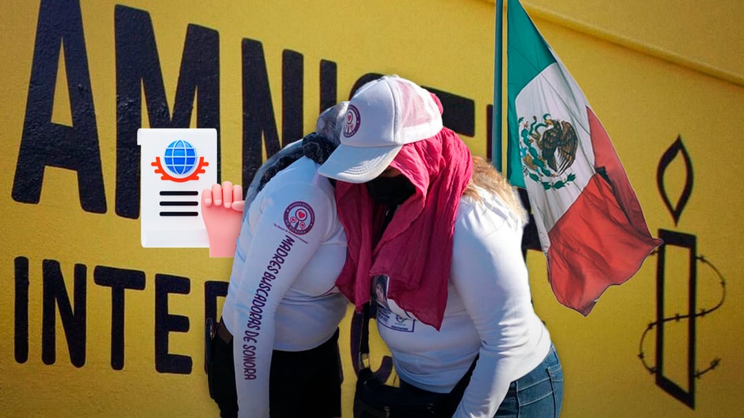 Amnistía Internacional llama al Estado mexicano a reconocer a madres buscadoras como defensoras de los derechos humanos