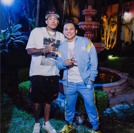 Lefty MS y Edwin Luna