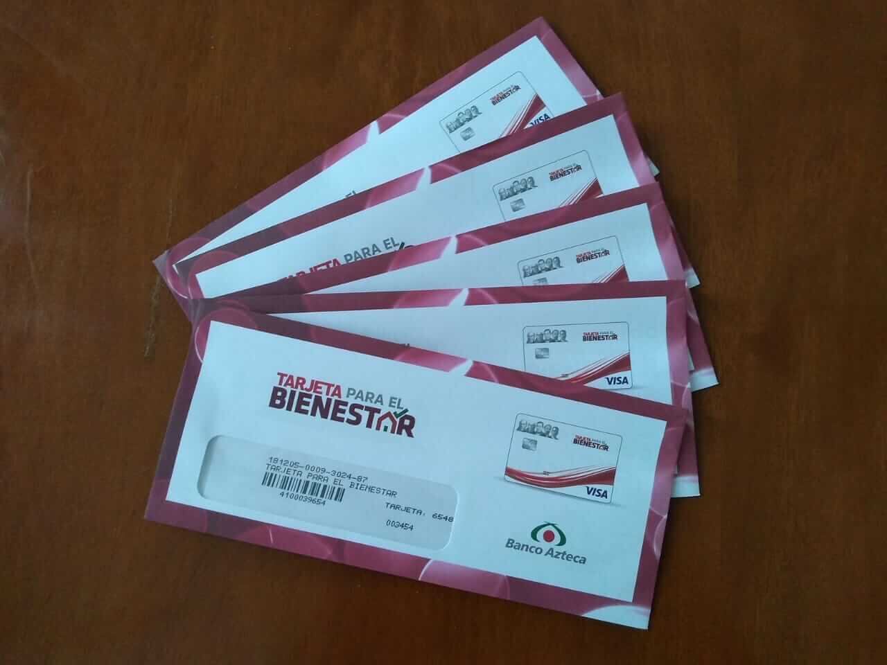 Tarjetas de programa social de las Tandas para el Bienestar.