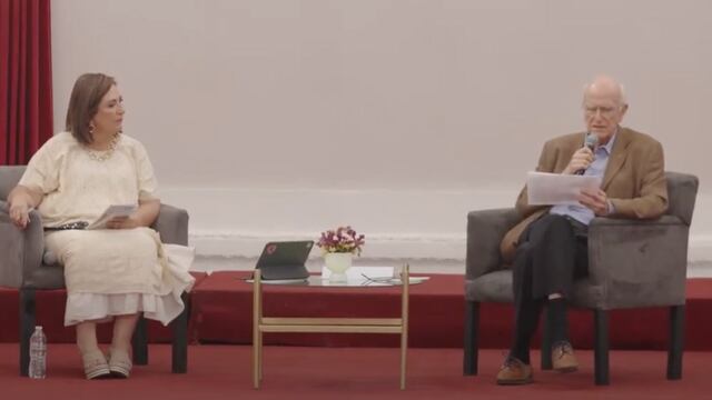 Xóchitl gálvez con Roger batra