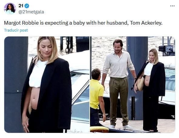 Fotos de Margot Robbie embarazada