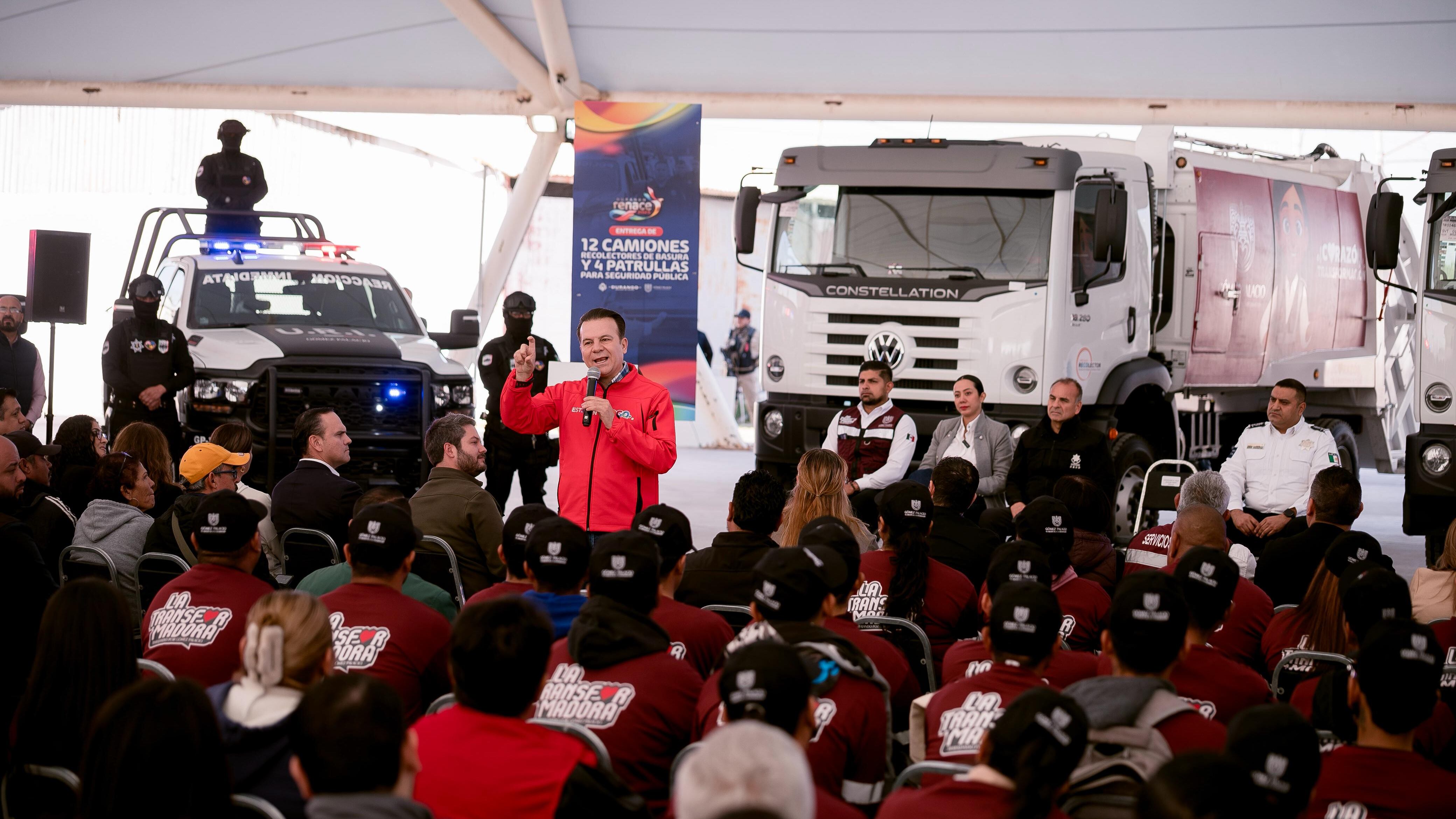 Esteban Villegas concluye 2025 con avances en seguridad, campo y bienestar en Durango