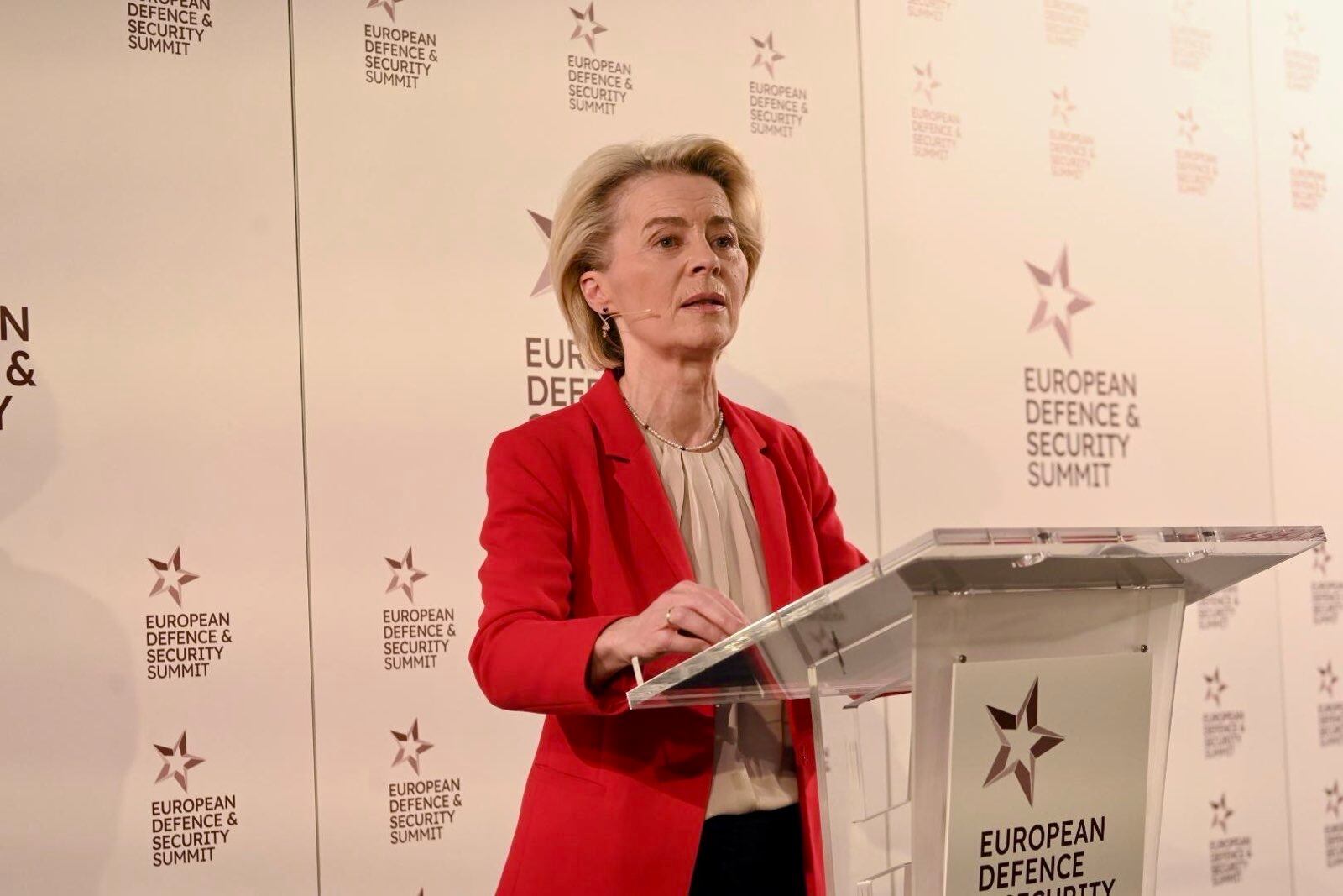 Ursula von der Leyen, presidenta de la Comisión Europea.