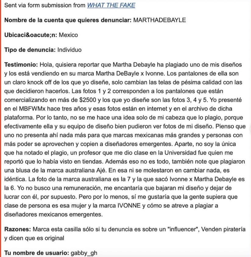 Acusan de plagio a Martha Debayle