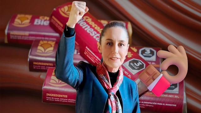 Claudia Sheinbaum defiende a Chocolate del Bienestar