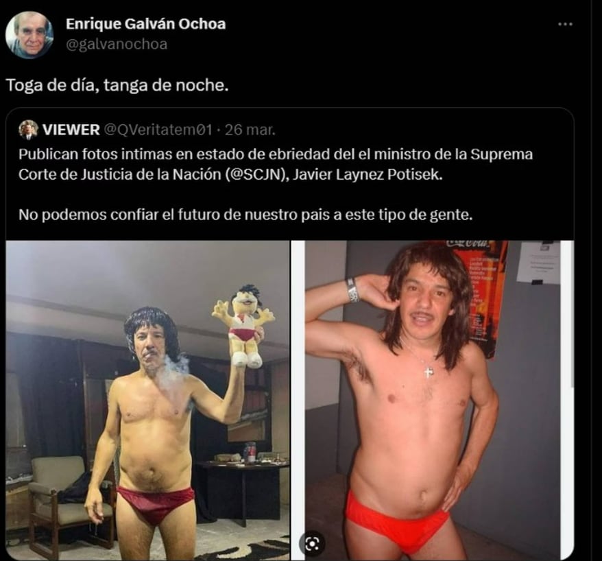 Confunden a Silverio con Javier Laynez