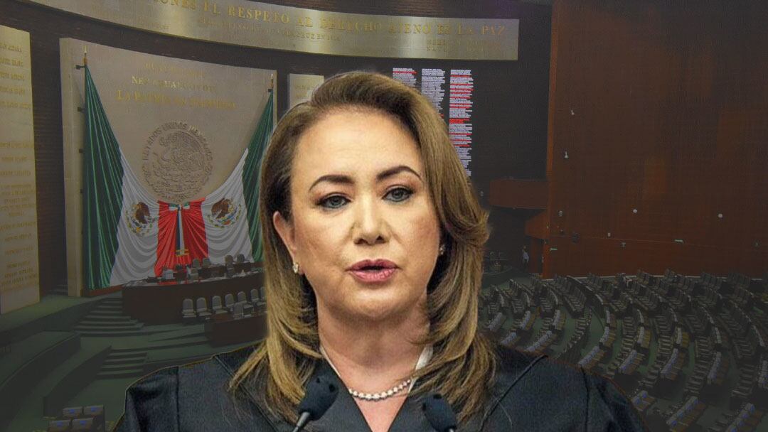 Yasmín Esquivel en la Cámara de Diputados