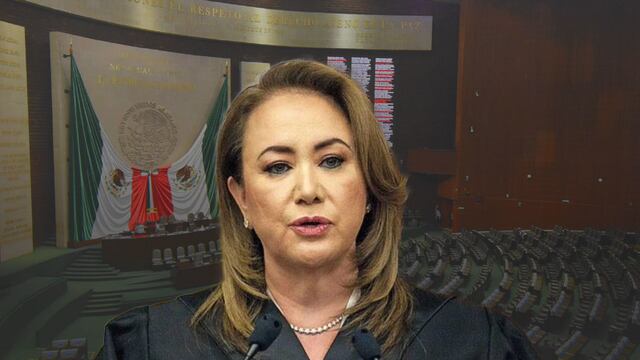 Yasmín Esquivel en la Cámara de Diputados