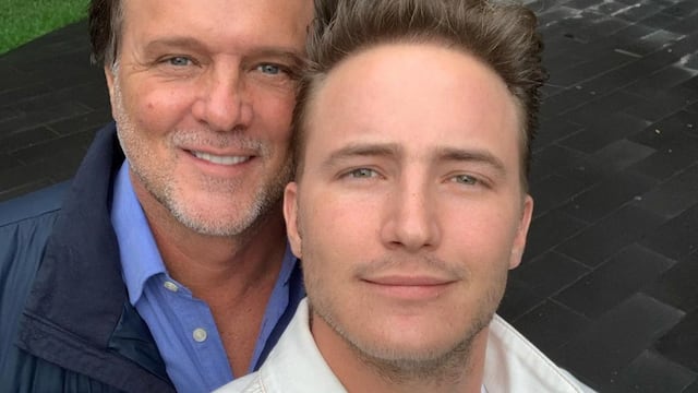 René Strickler y su hijo Yannick