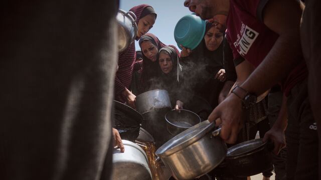 Hambre en Gaza