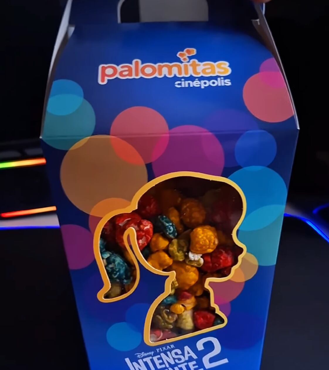 Palomitas de Intensamente 2
