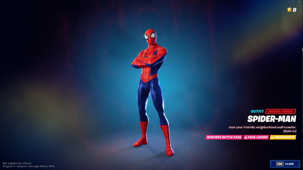 Spider-Man Fortnite