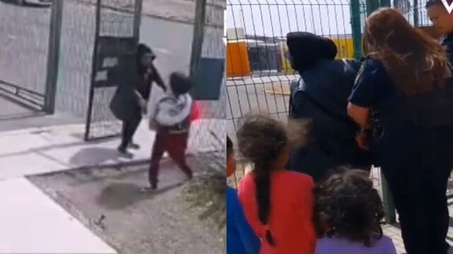 VIDEO: mujer trata de robar bebé a madre que lo traía en sus brazos
