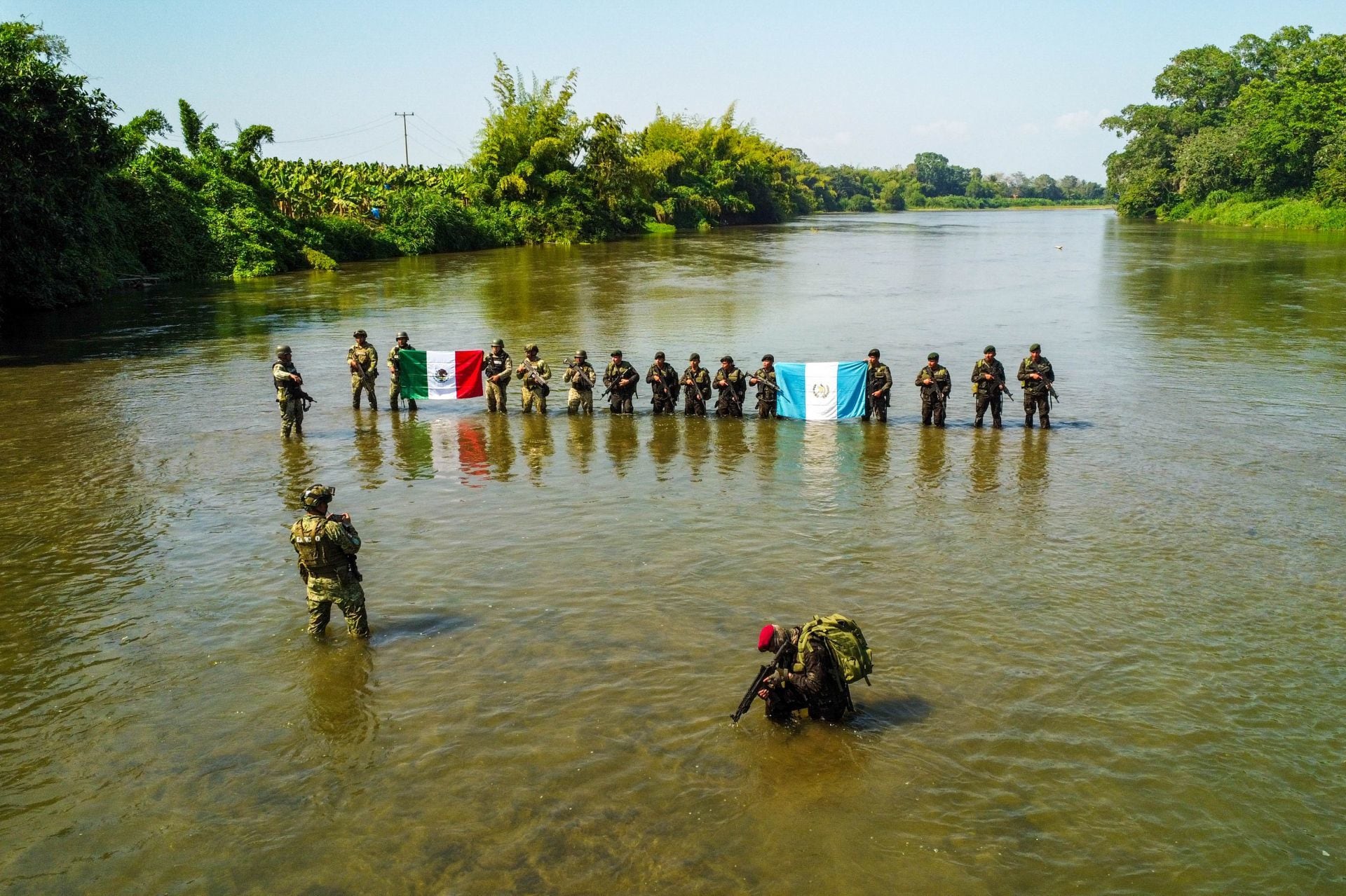 Frontera entre México y Guatemala