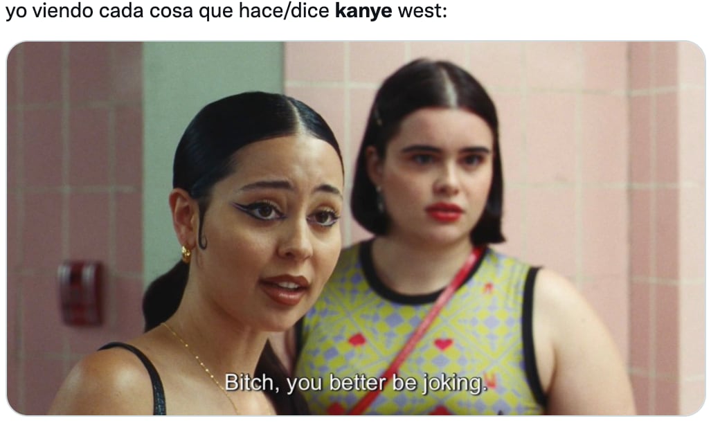 Memes de Kanye West y Pete Davidson