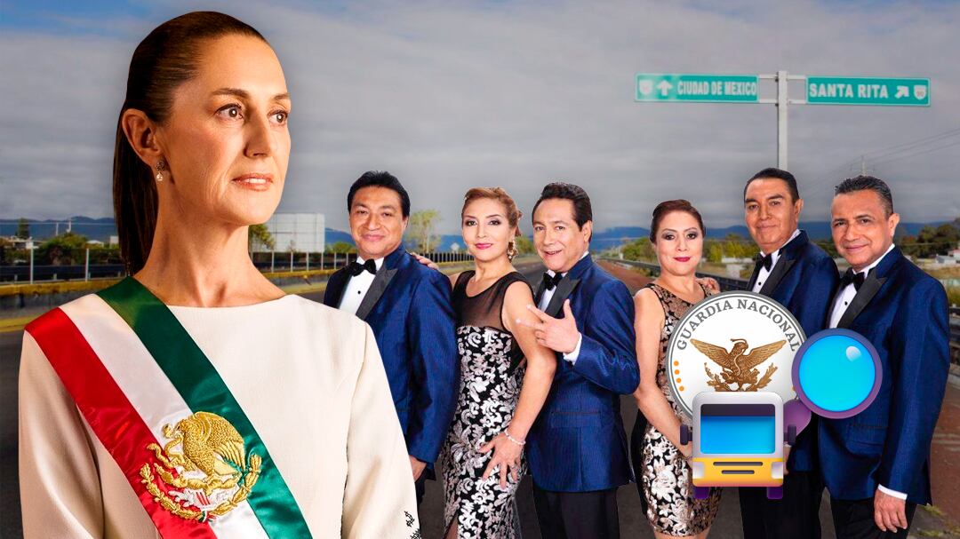 Los Ángeles Azules: Claudia Sheinbaum ordena a Guardia Nacional atender robo a camión en carretera México-Puebla