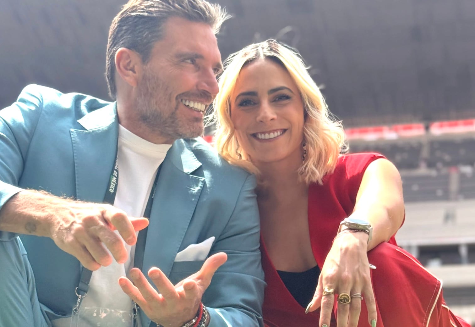 Valeria Marín y Julián Gil