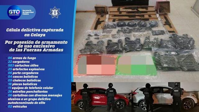 Golpe al crimen organizado.
