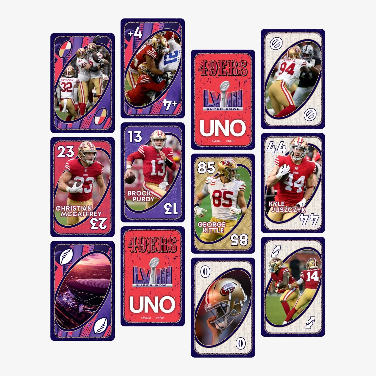 Mattel Creations revela sus coleccionables del Super Bowl 2024 para Barbie, UNO y Little People