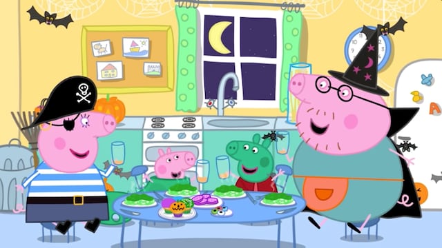 Peppa Pig y los dulces de Halloween