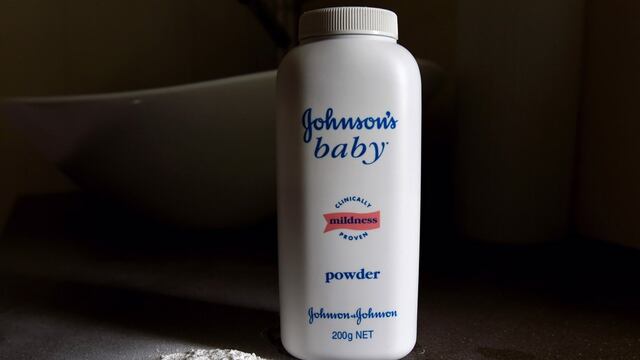 Talco para bebés de Johnson & Johnson