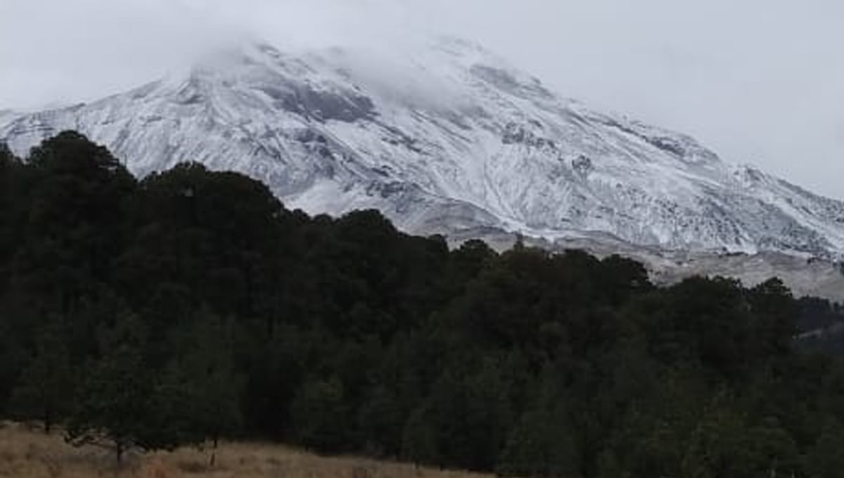 Pico de Orizaba cubierto de nieve