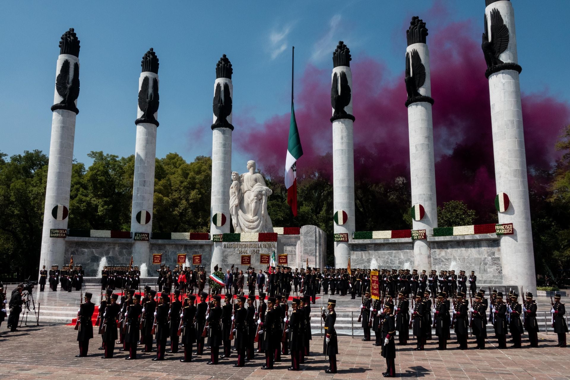 Altar a la Patria del Bosque de Chapultepec